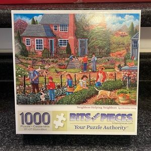 ❗️BOGO 🆓❗️1000 Piece Puzzle  - Neighbors Helping Neighbors